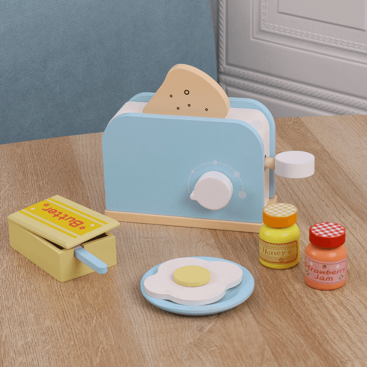 Wooden Simulation Play House Kitchen Toy - MRSLM