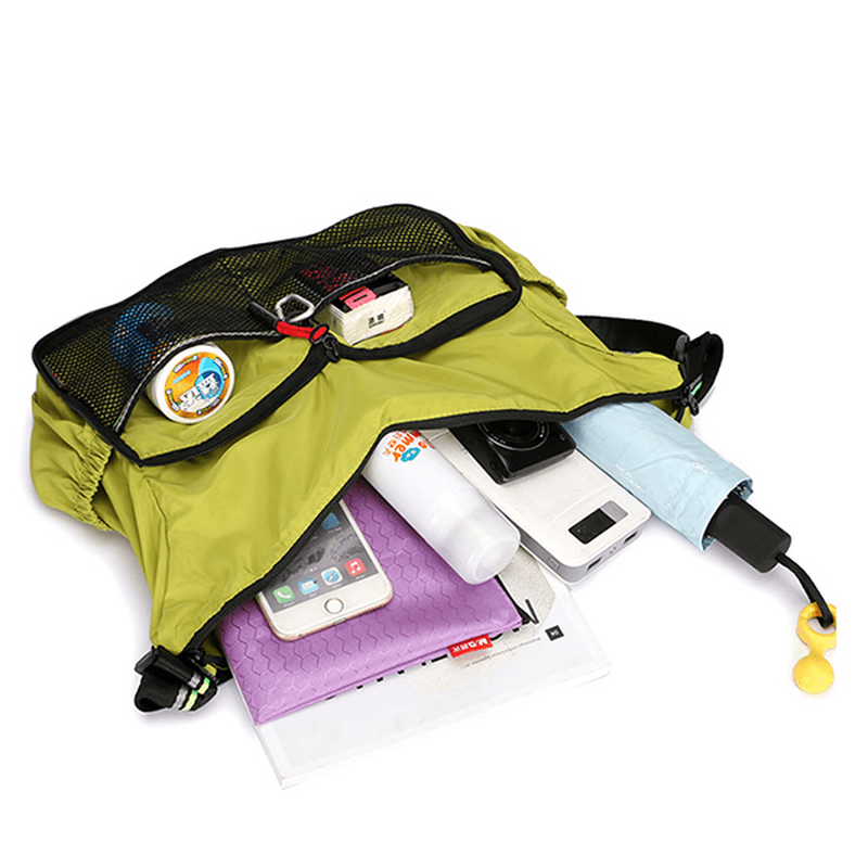 Women Nylon Waterproof Lightweight Daily Sports Shoulder Bag Crossbody Bag - MRSLM