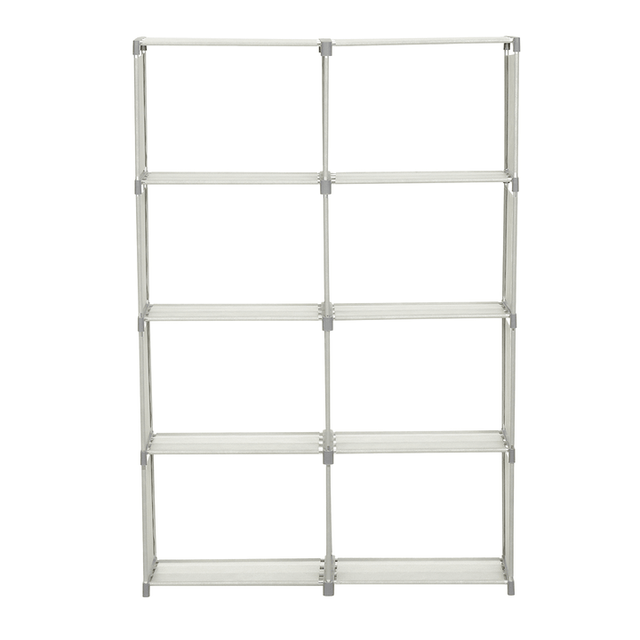 Double Rows Bookshelf Storage Shelve for Books Children Book Rack Bookcase for Home Supplies - MRSLM