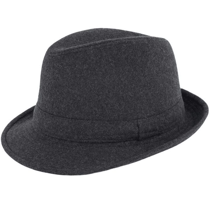 Autumn and Winter Men'S Top Hat Woolen Hats, Autumn and Winter Warm Hats, Windproof Hats, Winter Hats for the Elderly in Winter - MRSLM