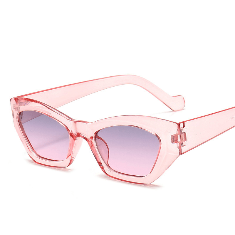 Fashion Simple Cat Eye Jelly Sunglasses - MRSLM