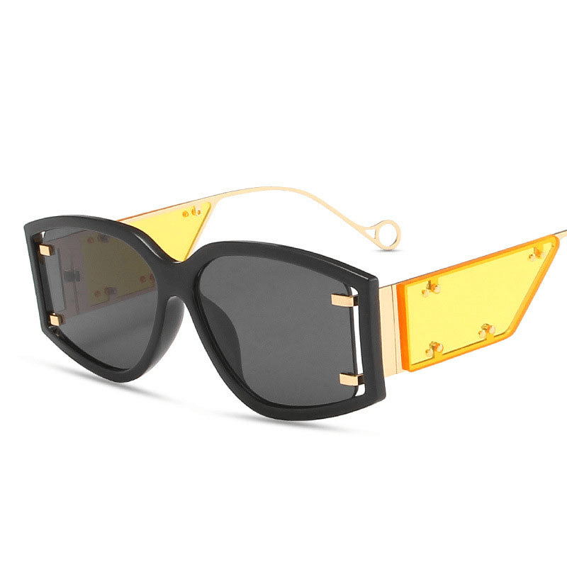 Personalized Punk Sunglasses Small Window Rivet Punk Sunglasses Trend - MRSLM