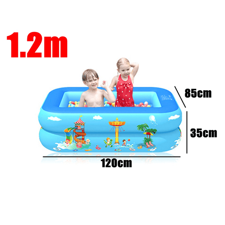 Inflatable Swimming Pool Family Swimming Pool Children Pool Outdoor Water Play Kids Toys - MRSLM