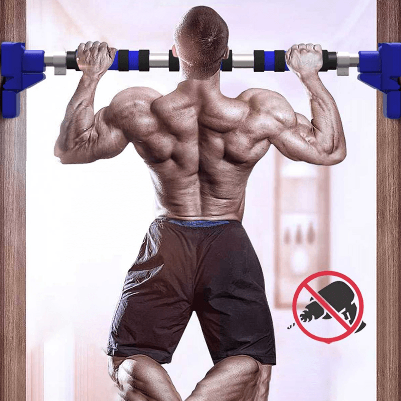 Max Load 500Kg Door Horizontal Bars Workout Push up Training Steel Bar Home Sport Fitness Sit-Ups Exercise Tools - MRSLM