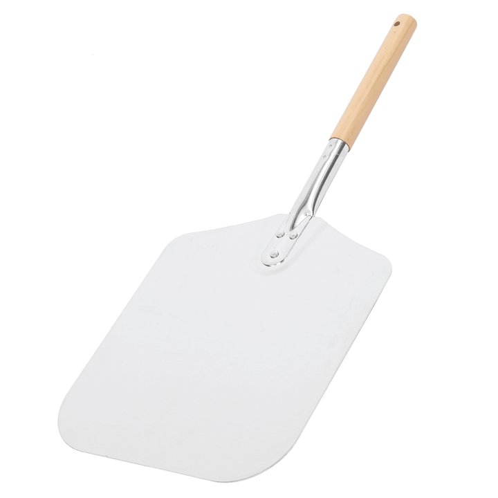 Aluminium Pizza Spatula Peel Shovel Cake Lifter Plate Holder BBQ Grill Oven Stove Baking Tool - MRSLM