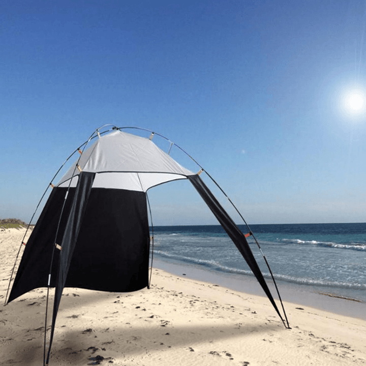 5-8 Person Canopy Portable Sun Shade Shelter Outdoor Fishing Camping Triangle Beach Tent - MRSLM