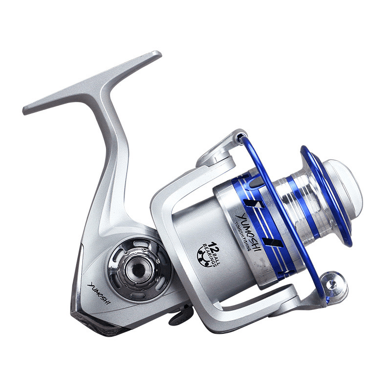 ZANLURE AL3000-6000 5.5:1 12+1BB Gapless Full Metal Spinning Reel Left/Right Hand Fishing Reel - MRSLM