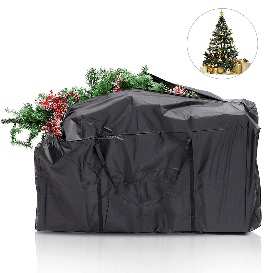 Outdoor Waterproof Christmas Xmas Tree Storage Bag Extra Large Cushion Bag Clothes Storage Punch - MRSLM