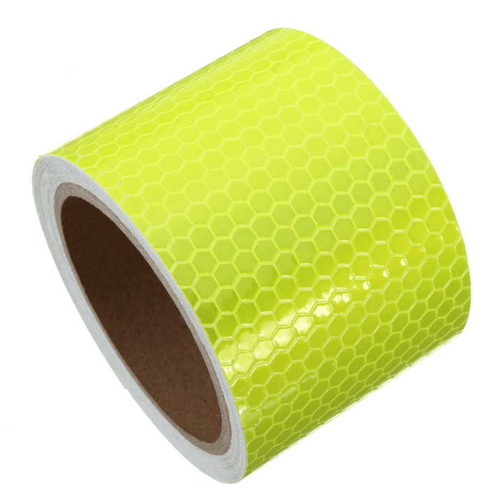 3M Long Safety Caution Reflective Tape Warning Tape Sticker Self Adhesive Tape 6 Colors - MRSLM