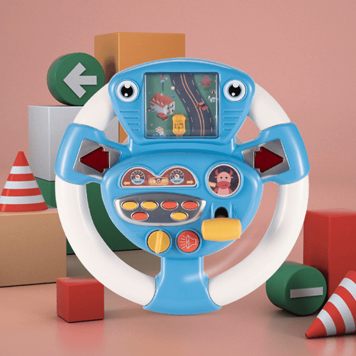 Steering Wheel Simulation of Children'S Multifunctional Game Machine - MRSLM