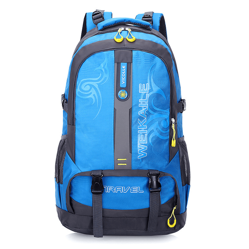 50L Climbing Backpack Waterproof Sports Travel Hiking Shoulder Bag Portable Unisex Rucksack - MRSLM