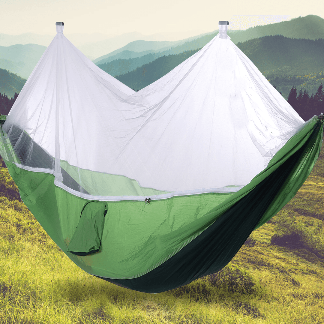 Double Ultra-Thin Anti-Mosquito Net Hammock with Nylon Polyester for Outdoor - MRSLM