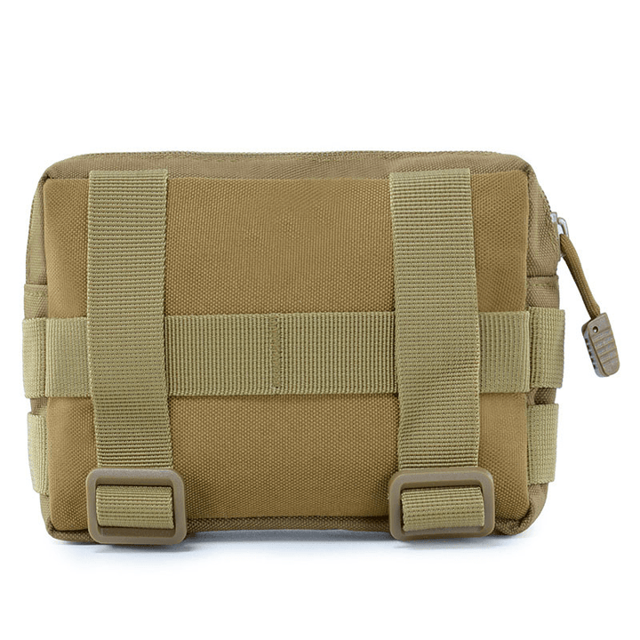 BL118 Waterproof Oxford Fabric Bag Military Tactical Molle Waist Bag Utility Pouch Emergency Pocket Bag - MRSLM