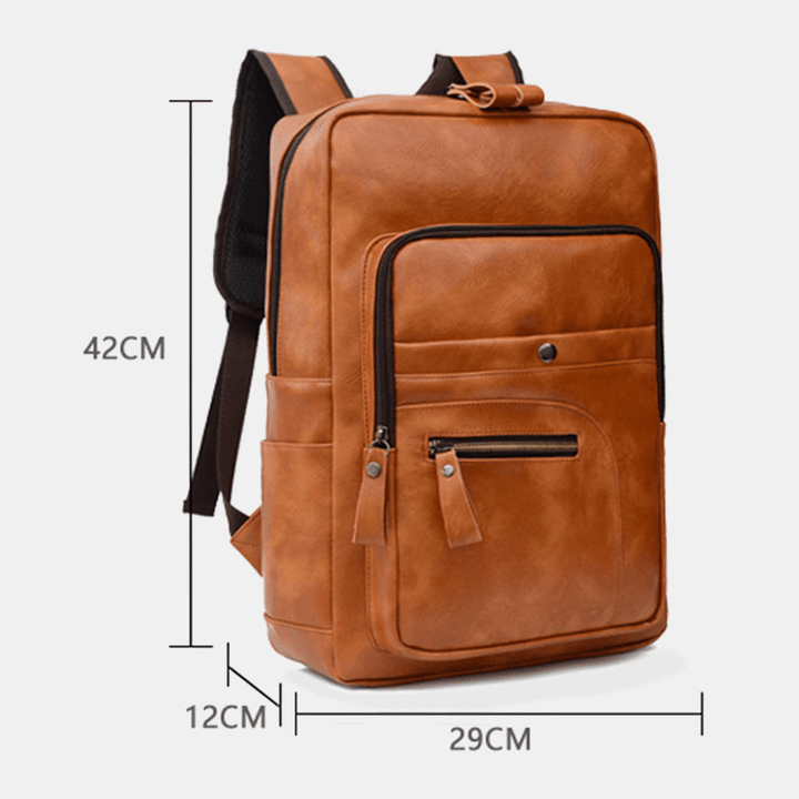 Men Large Capacity Backpack Handbag Business Bag - MRSLM