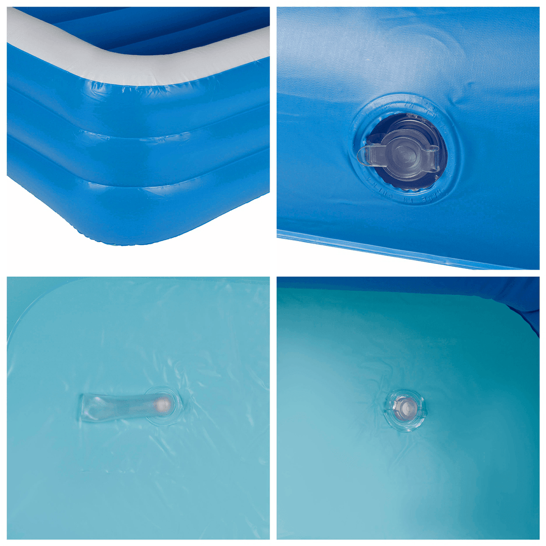 PVC Thickened Children'S Inflatable Swimming Pool Children'S Pool Capacity Large Bath Tub Outdoor Indoor - MRSLM