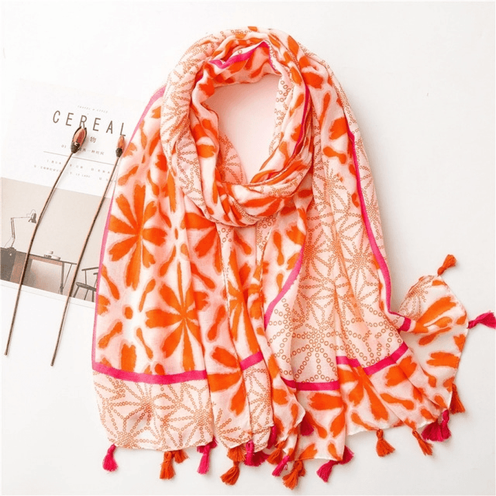 Autumn Scarf for Women Female Scarves Triangle - MRSLM