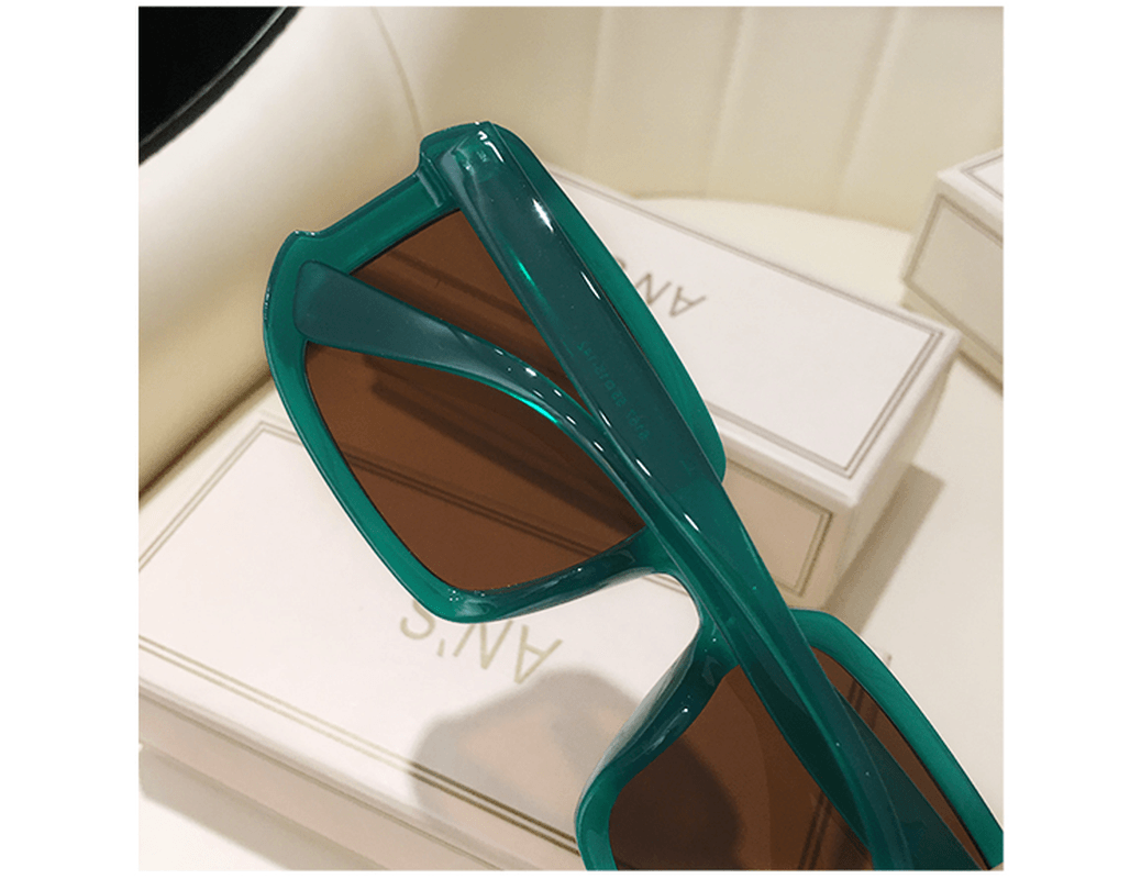 Women'S New Fashionable Thick Frame Sunglasses - MRSLM