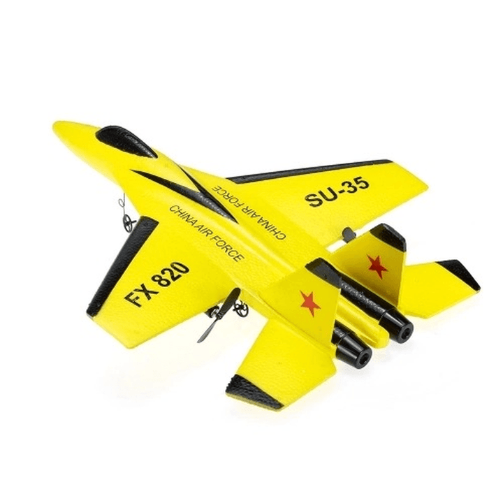 Remote Control Aircraft Fighter SU35 Fixed-Wing Glider Drop Resistant Foam Airplane - MRSLM