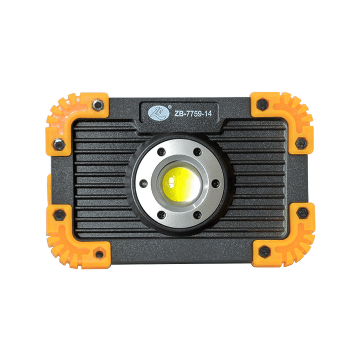 XANES® 3-Modes 350LM Waterproof COB LED Floodlight USB Charging Outdoor Spot Work Lamp Camping Portable Searchlight - MRSLM