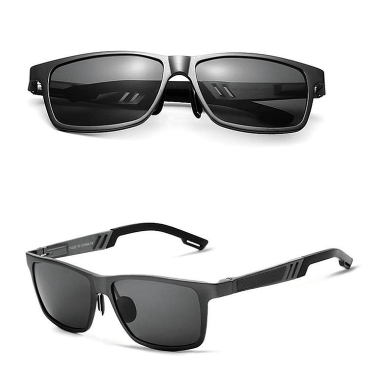 Men Uv Protection Polarized Aluminum Magnesium Alloy Sun Glassess Driving Outdooors Eyeglasseess - MRSLM