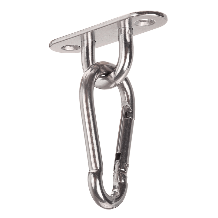 Swing Swivel Hook for Hammock Wall Fixing Plate Hardware Stainless Steel Kit - MRSLM