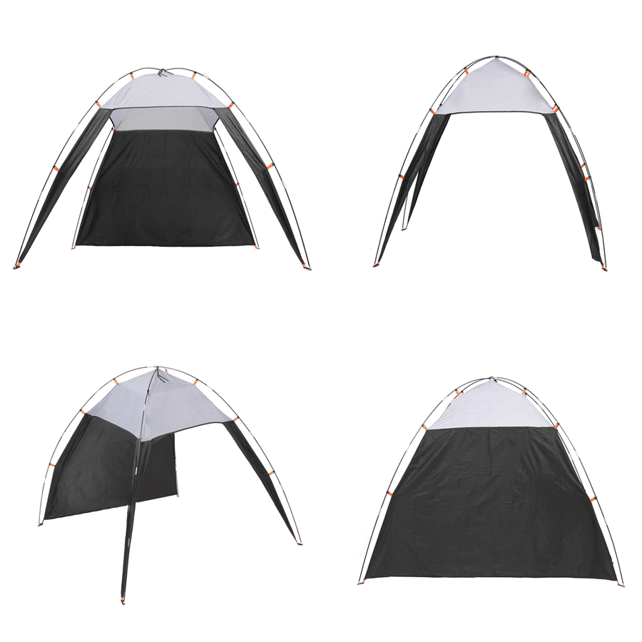 5-8 Person Canopy Portable Sun Shade Shelter Outdoor Fishing Camping Triangle Beach Tent - MRSLM