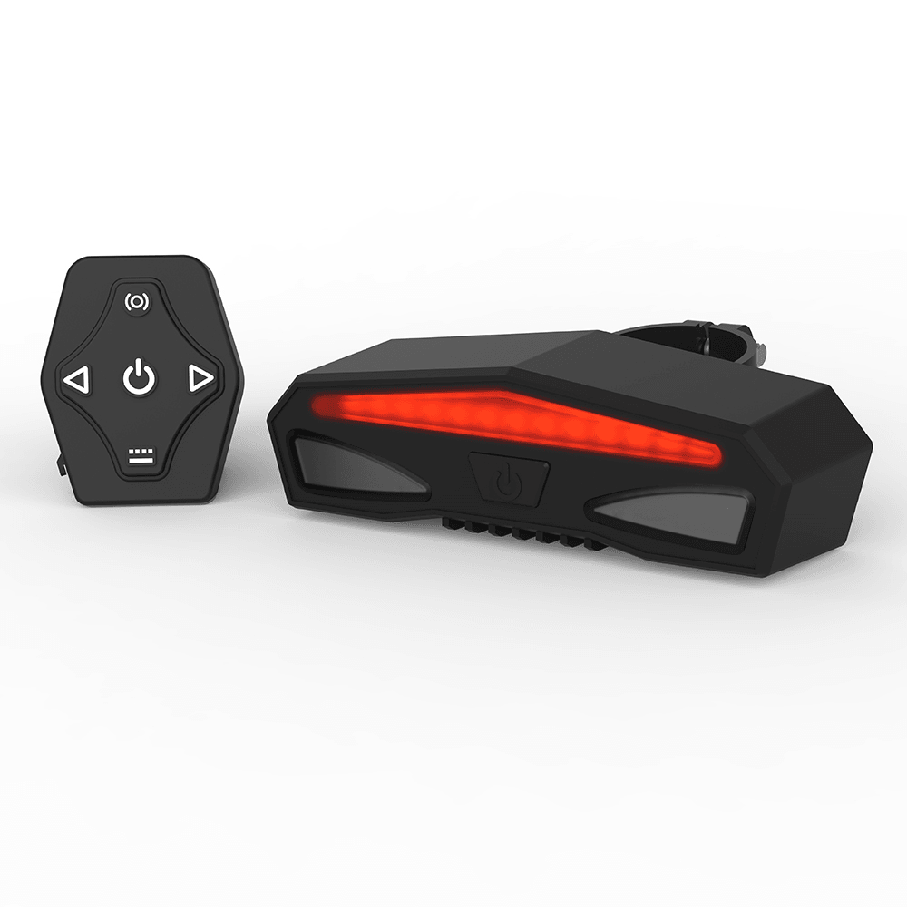 BIKIGHT 85LM Bike Tail Light with Turn Signals USB Rechargeable Waterproof Safety Warning Bicycle Rear Lamp for Electric Bike Scooter Motorcycle - MRSLM