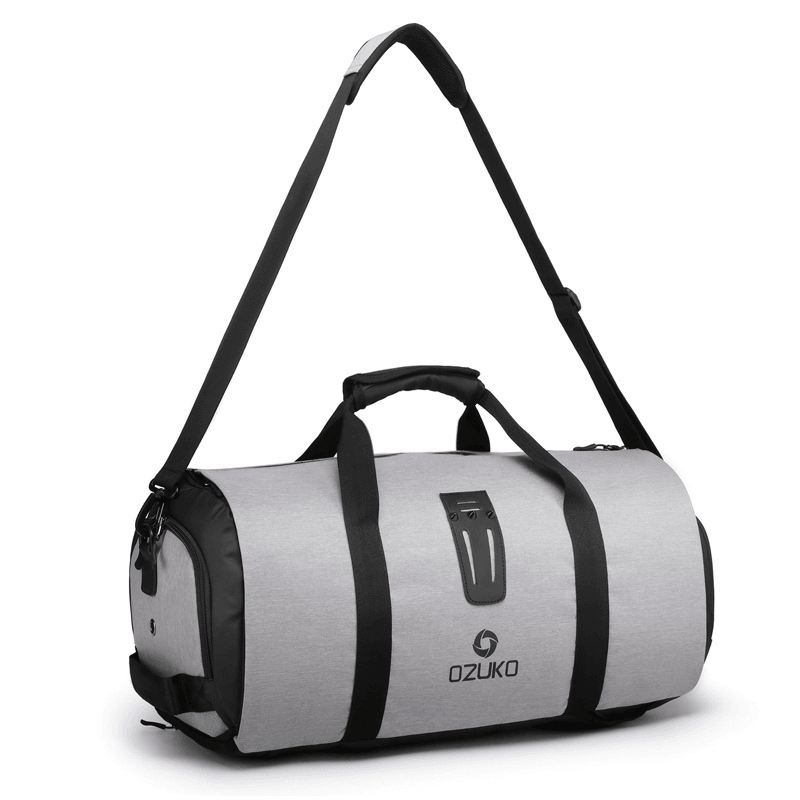 OZUKO Travel Luggage Bag Duffle Bag Suit Storage Bag with Shoes Bag - MRSLM