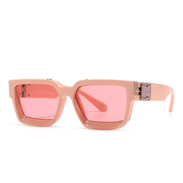 Retro Model Catwalk Cloud Print Sunglasses - MRSLM