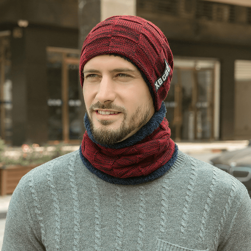 Autumn and Winter Men'S Fashion Knitted Hat - MRSLM