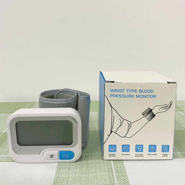 BOXYM YK-BPW5 Wrist Blood Pressure Monitor Home Blood Pressure Measuring Instrument Electronic Blood Pressure Monitor - MRSLM