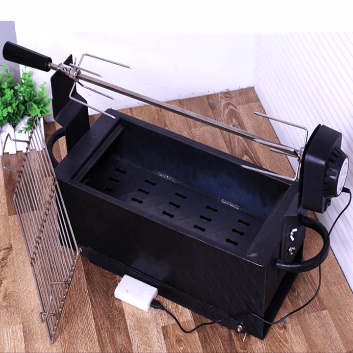 Ipree® Automatic Electric Barbecue Folding BBQ Grill Outdoor Camping Picnic Home Barbecue Grill - MRSLM