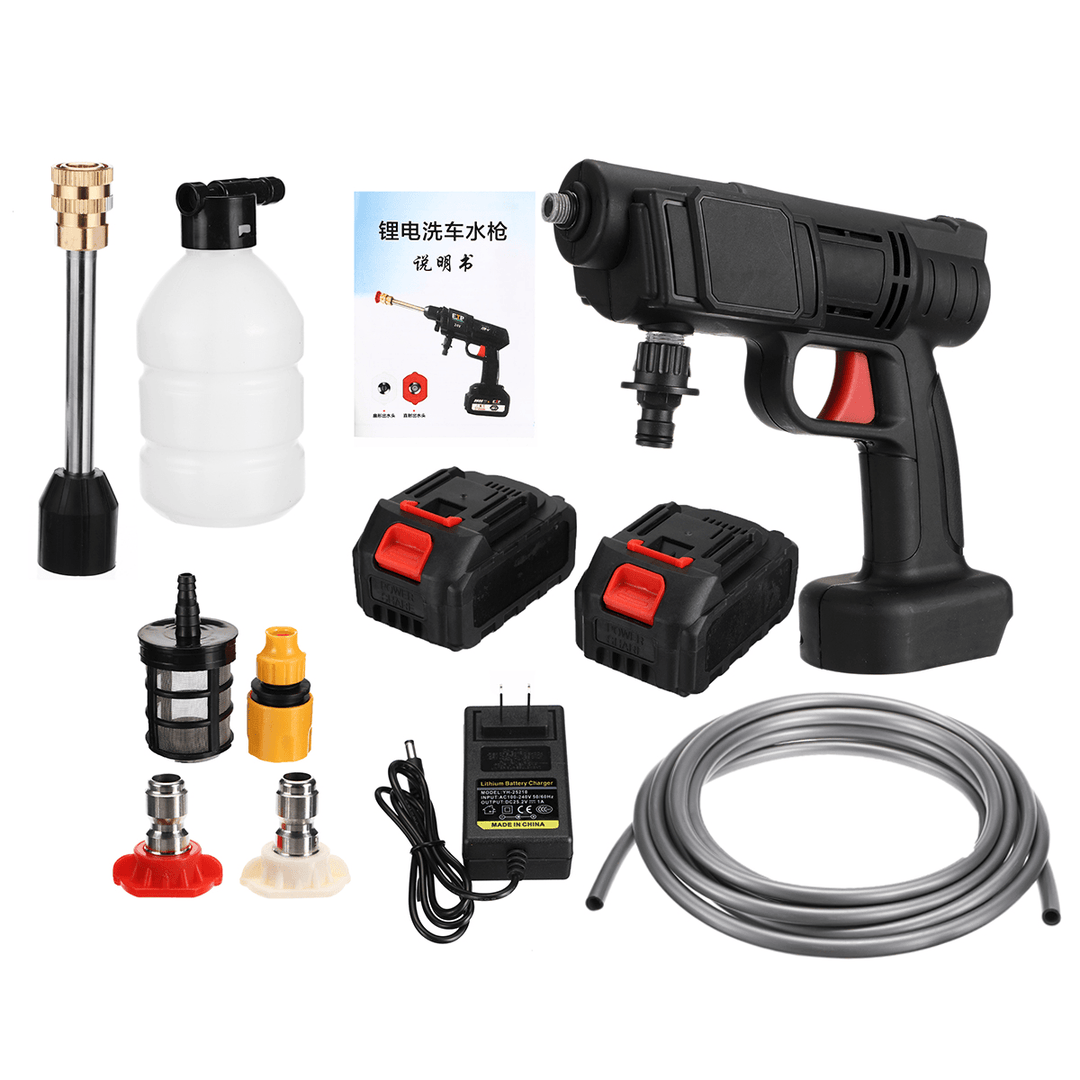 High Pressure Cordless Washer Car Wash Pressure Water Cleaning Machine Kit - MRSLM