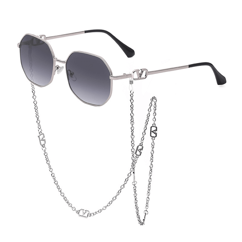 Anti Drop Chain Lanyard with the Same Irregular Sunglasses Women'S Trend - MRSLM