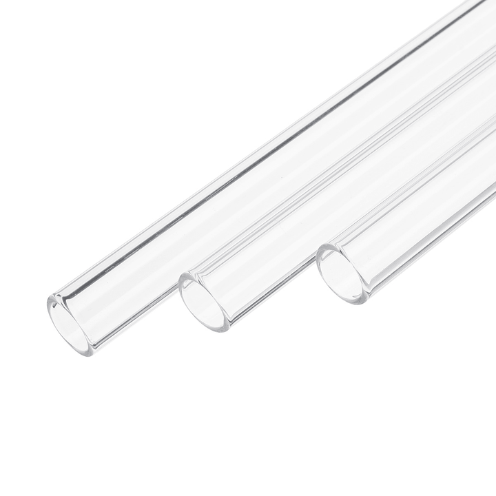 10Pcs 250Mm OD 10Mm 1Mm Thick Wall Borosilicate Glass Blowing Lab Tube - MRSLM