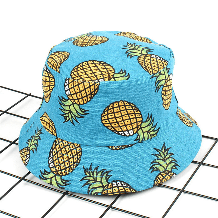 Women Summer Causal Fruit Printed Fisherman Hats - MRSLM