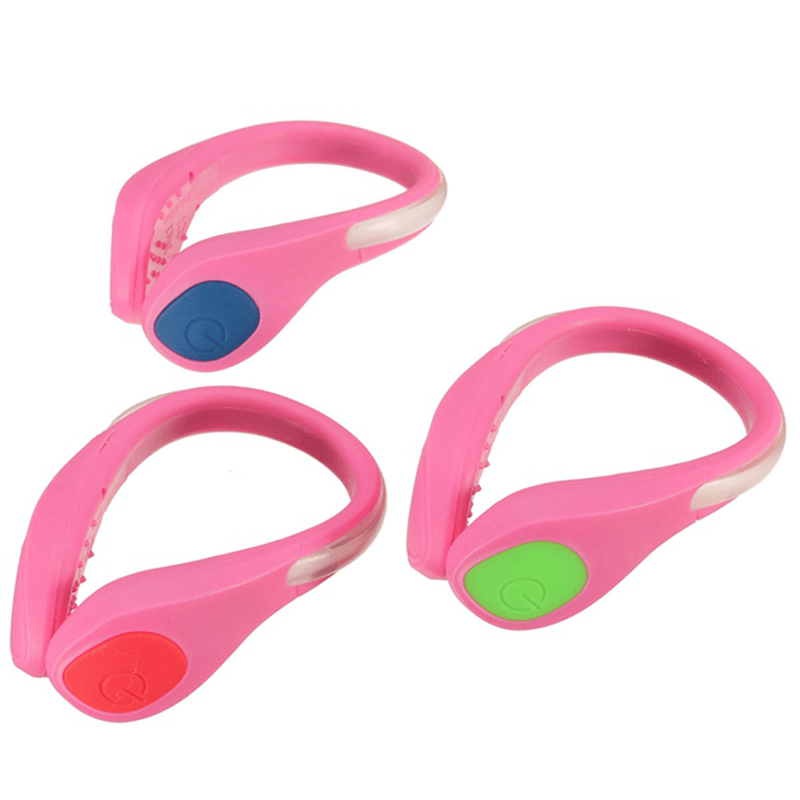 Outdoor Sports Clip LED Shoe Light Night Safety Running Cycling Plastic Light - MRSLM