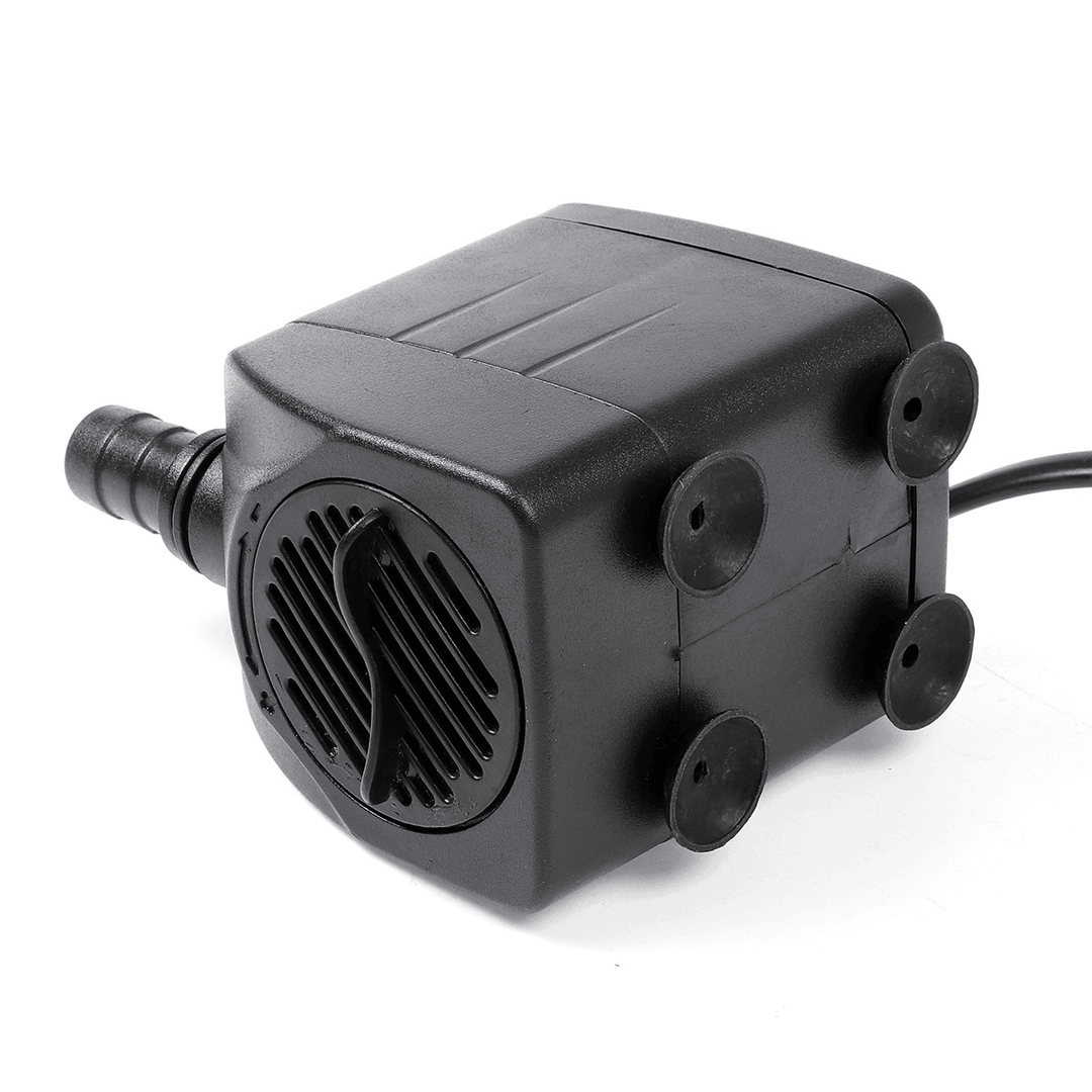 220V Mini Quiet Submersible Water Pump Aquarium Oxygen Pump Water Fish Tank LED Colorful Pump - MRSLM