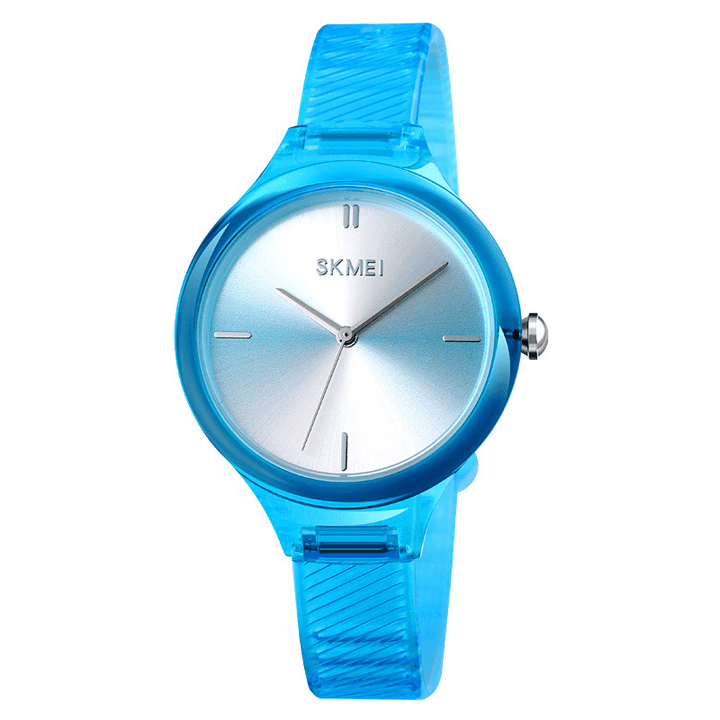 SKMEI 1714 Fashion Women Watch Colorful Transparent Waterproof Lady Quartz Watch - MRSLM