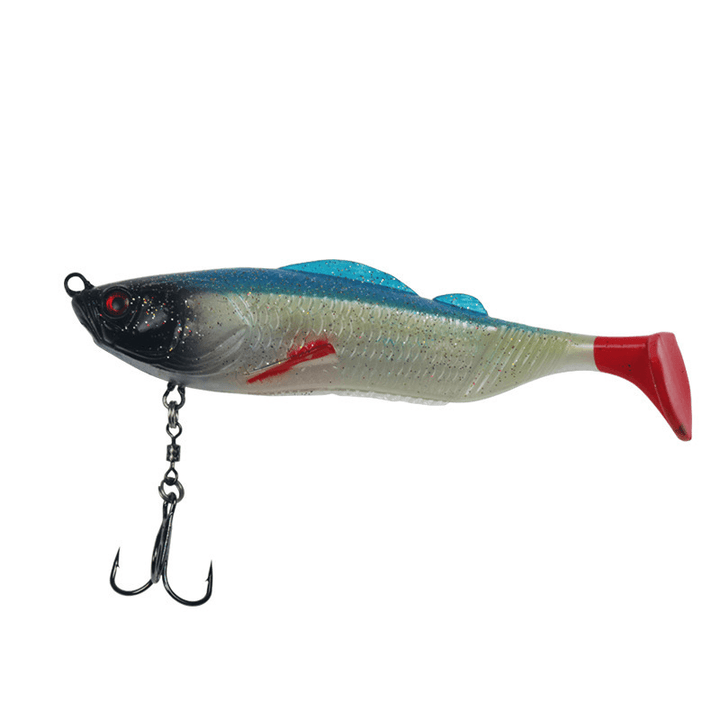 ZANLURE 1 Pcs 13Cm 25G Fishing Lures 3D Fish Eyes Luminous Striped Bass Artificial Hard Bait Fishing Tackle Accessories - MRSLM