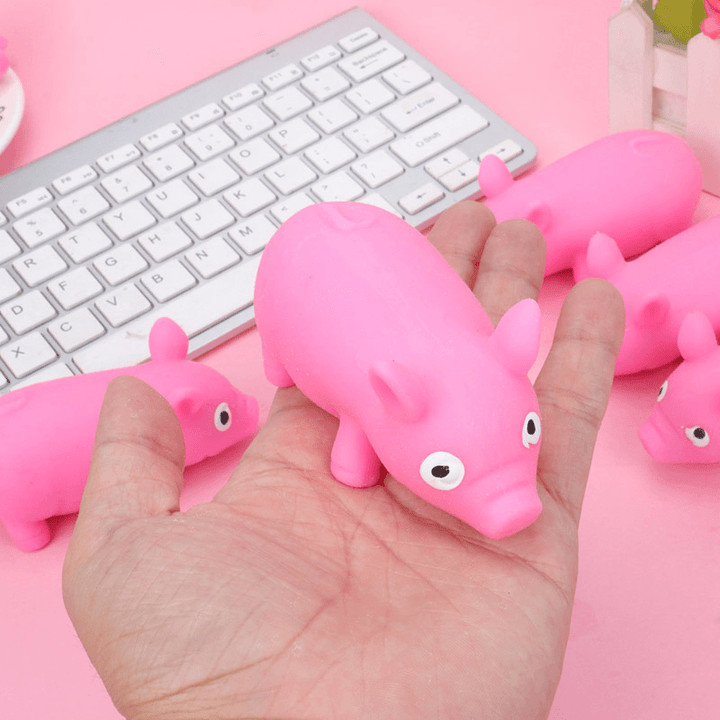 Unzip the Lala Pig Toy Creative Vent Can Pinch and Rebound Children'S Toys - MRSLM