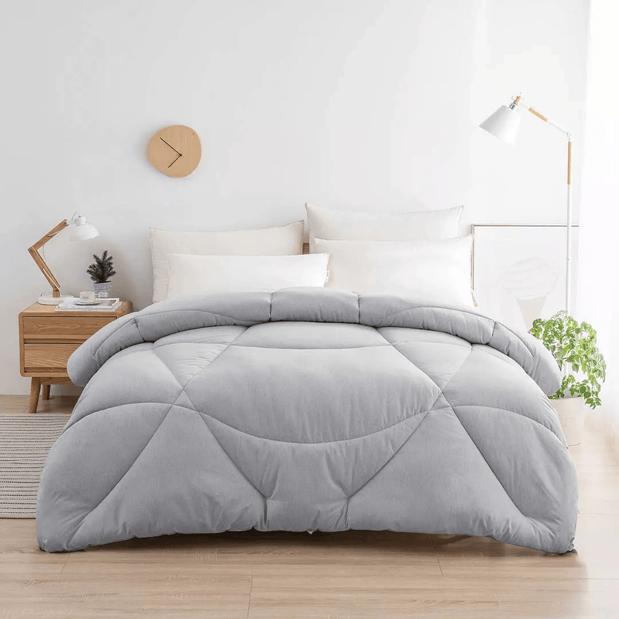 COMO LIVING Graphene Self-Heating Duvet from Far Infrared Heating Antibacterial Antistatic Warm for Bedding Sets - MRSLM