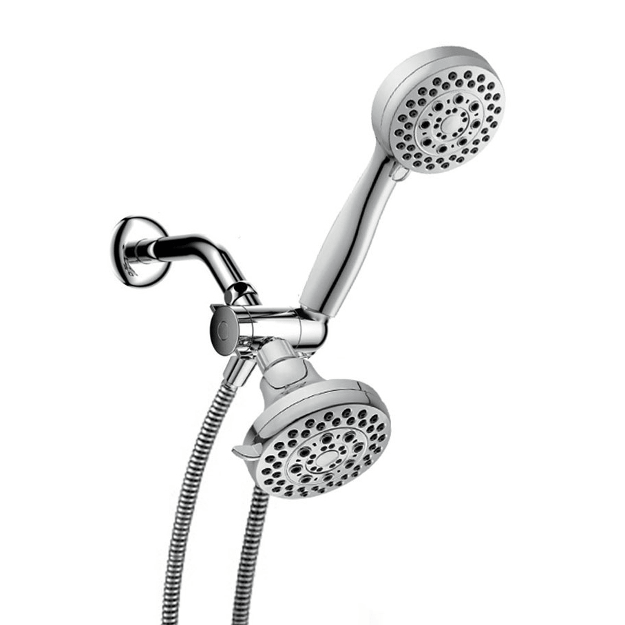 KC-SH03 Full-Chrome 5+5 Outlet Mode Luxury 2 in 1 Shower-Head & Handheld-Shower Head - MRSLM