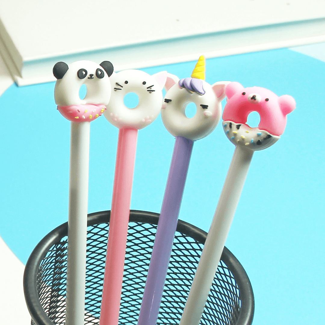 Cartoon Donut Shape Gel Pen - MRSLM