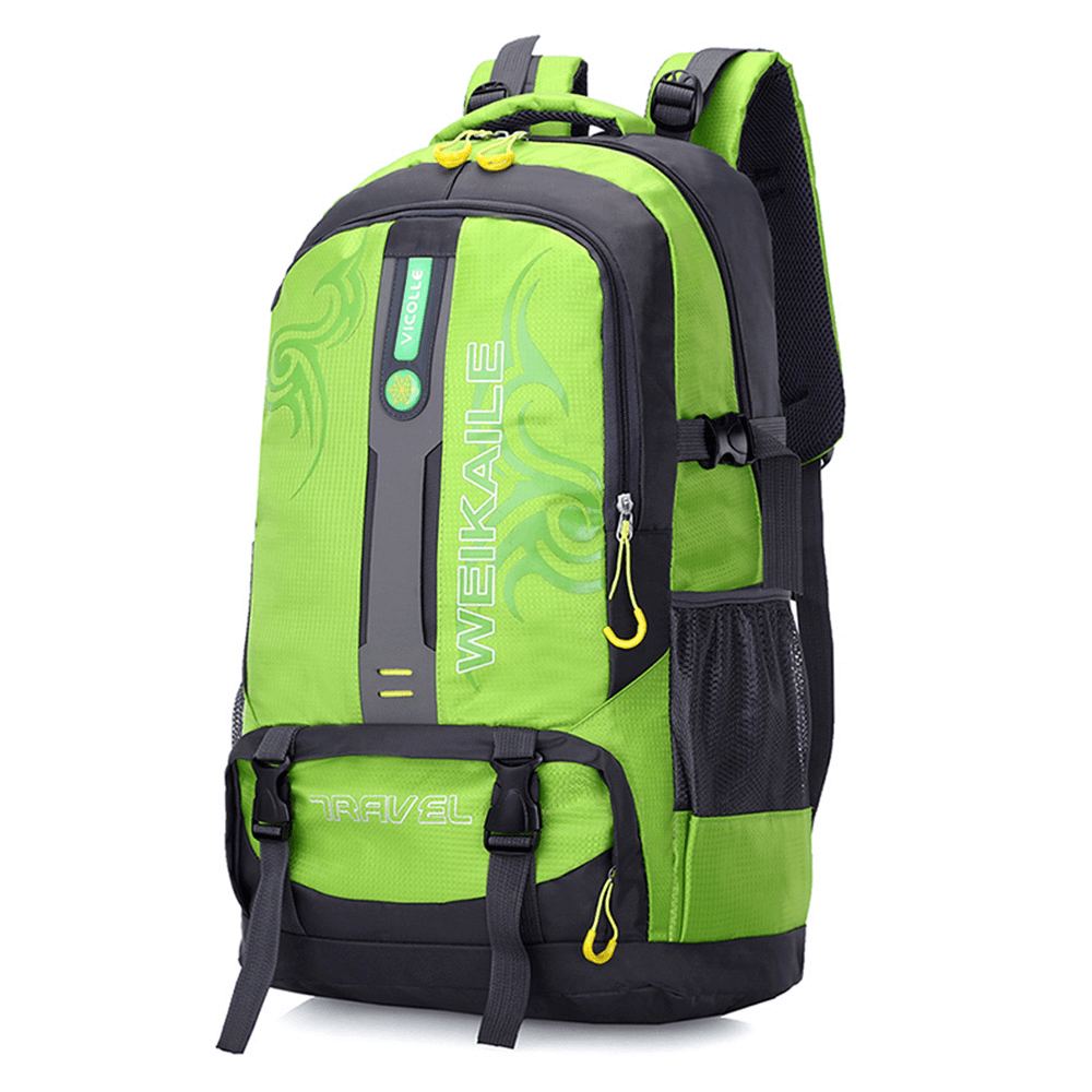 50L Climbing Backpack Waterproof Sports Travel Hiking Shoulder Bag Portable Unisex Rucksack - MRSLM