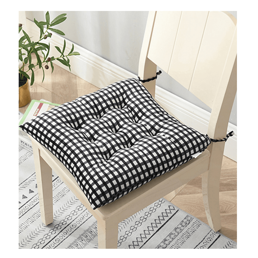 40*40Cm Polyester Chair Cushion Square Soft Padded Pad Home Office Decor Dining - MRSLM