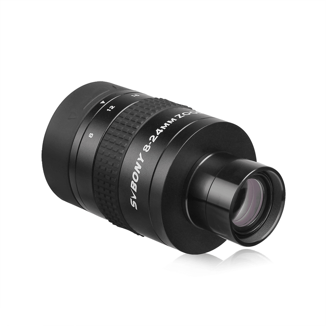 SVBONY SV171 Zoom Eyepiece 1.25" 8Mm-24Mm Zoom FMC for Telescope Black - MRSLM