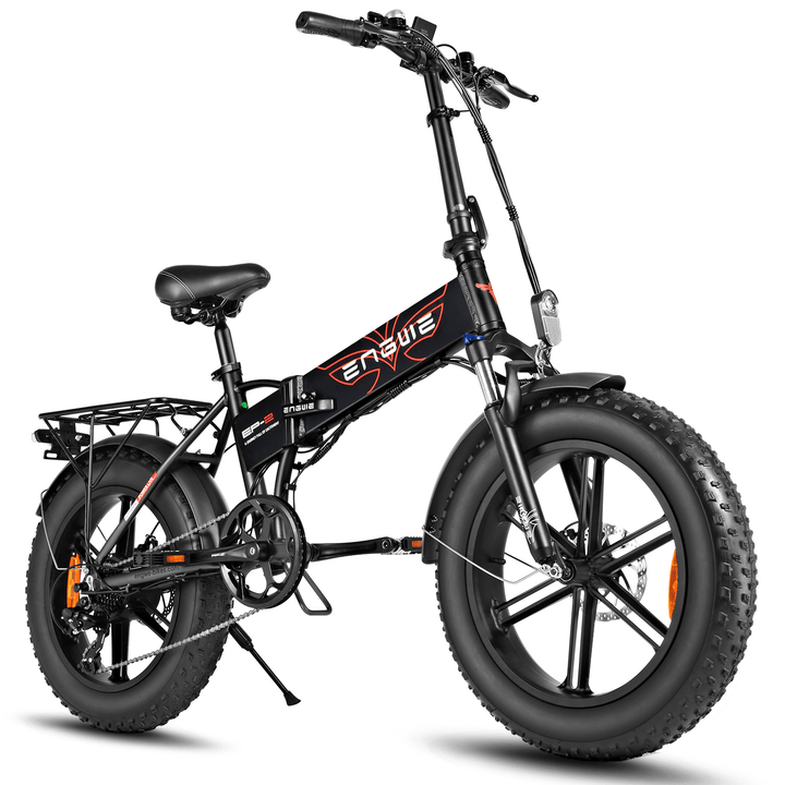 [US DIRECT] ENGWE EP-2 48V 12.5Ah 500W 20In Folding Electric Bike Top Speed 39Km/H Range 35-50Km E Bike for Snowfield Mountain Road - MRSLM