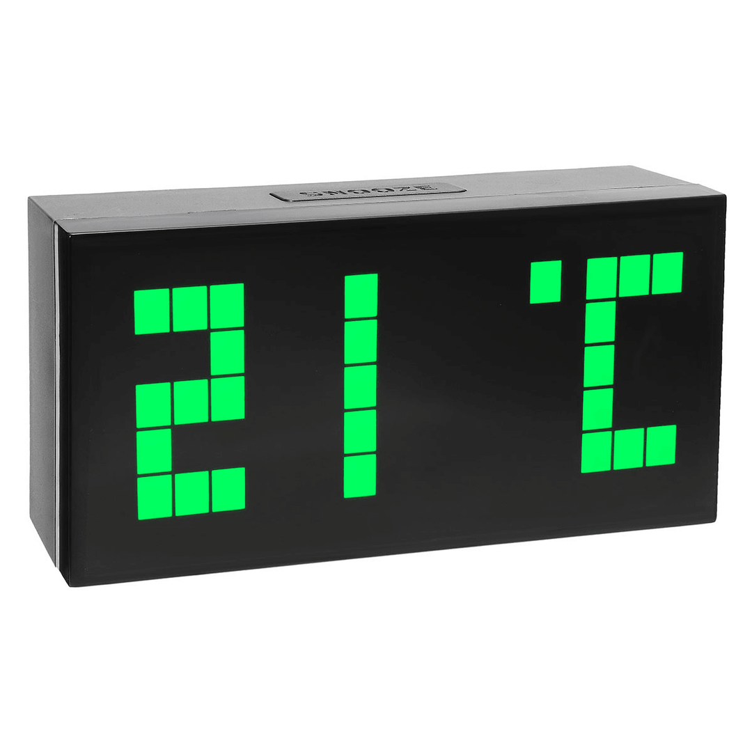 HC-301 Electronic Creative LED Dot Design Digit Cube Thermometer Date Clock - MRSLM