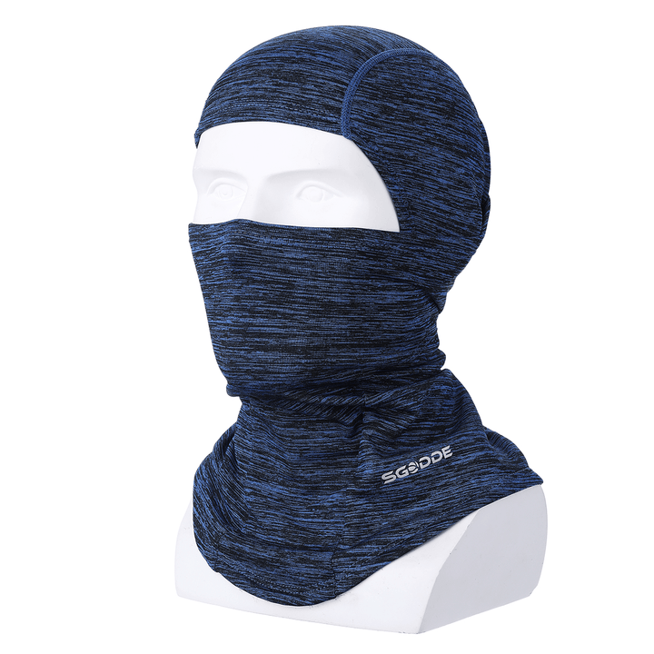 SGODDE Balaclava Face Neck Gaiter Breathable Windproof Head-Wear Skiing Mask Outdoor Sports Electric Bike Scooter Motorcycle - MRSLM